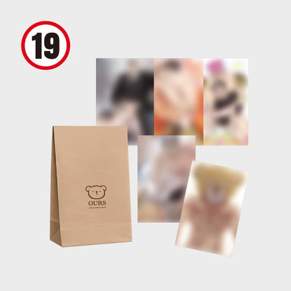 [pre-order][Fantazit Cafe] Honey Bear : Postcard Set, 3 types