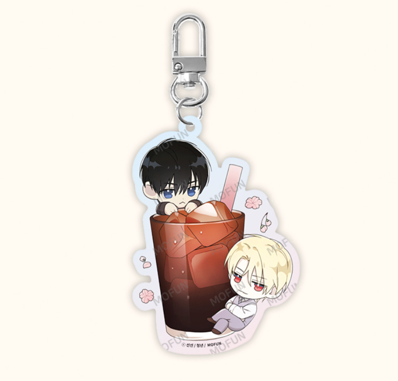 [collaboration cafe] Guiding Hazard : Acrylic Keyring