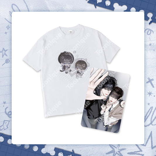 [Pre-order][Toonique Cafe] Eighteen's Bed : Printed T-Shirt SET
