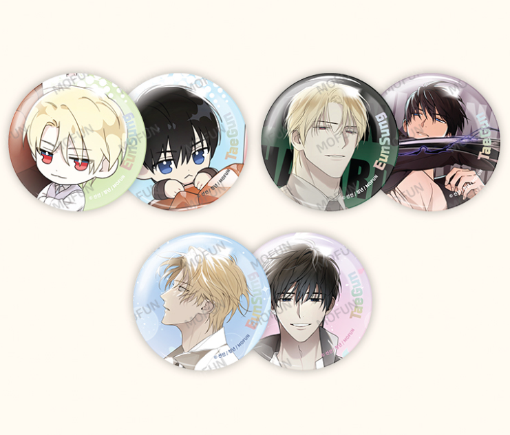 [collaboration cafe] Guiding Hazard : Pin Buttons Set