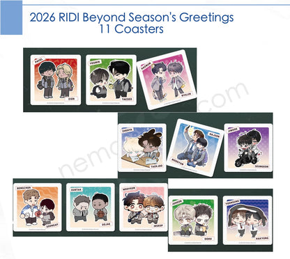 [Fantazit Cafe] 2026 RIDI Beyond Season's Greetings : 11 Coasters