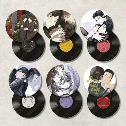 No More Eurydice : LP Coaster Set