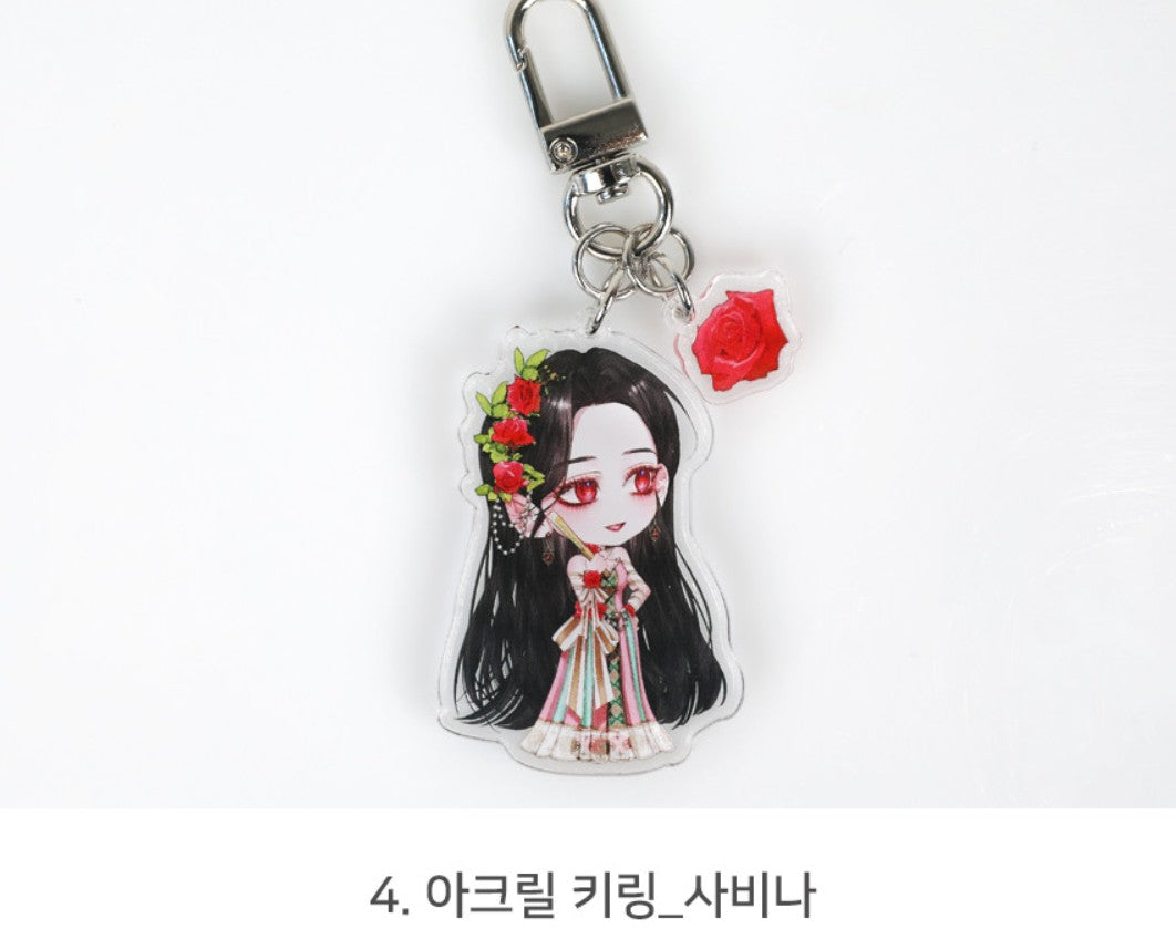 The Siren : Acrylic Keyring