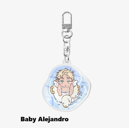 [pre-order] Prison Breakfast : Baby Acrylic keyring