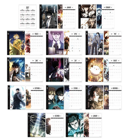 [pre-order]Omniscient Reader's Viewpoint : 2027 Travel Acrylic Diorama Calendar + 2027 Eposode Desk Calendar