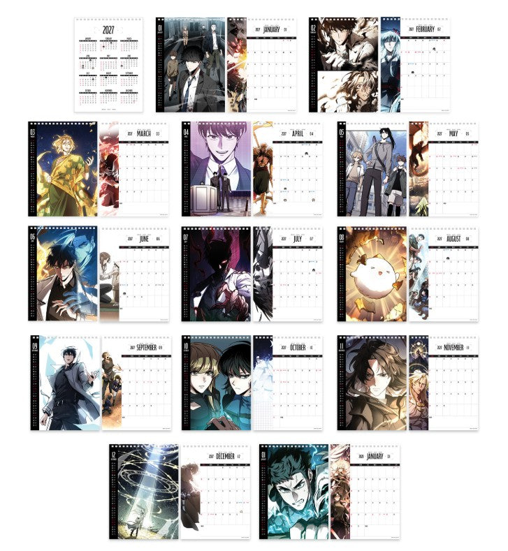 [pre-order]Omniscient Reader's Viewpoint : 2027 Eposode Desk Calendar