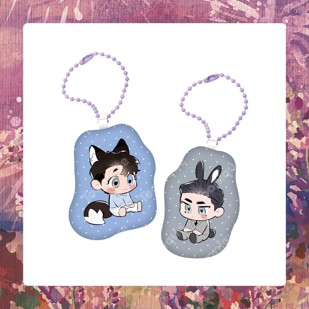 [Toonique Cafe] Define The Relationship : Cushion Keyring