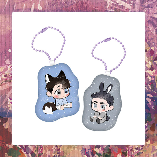 [Toonique Cafe] Define The Relationship : Cushion Keyring