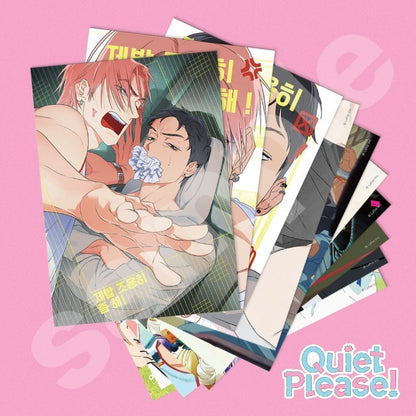 Quiet Please! : Postcard Set