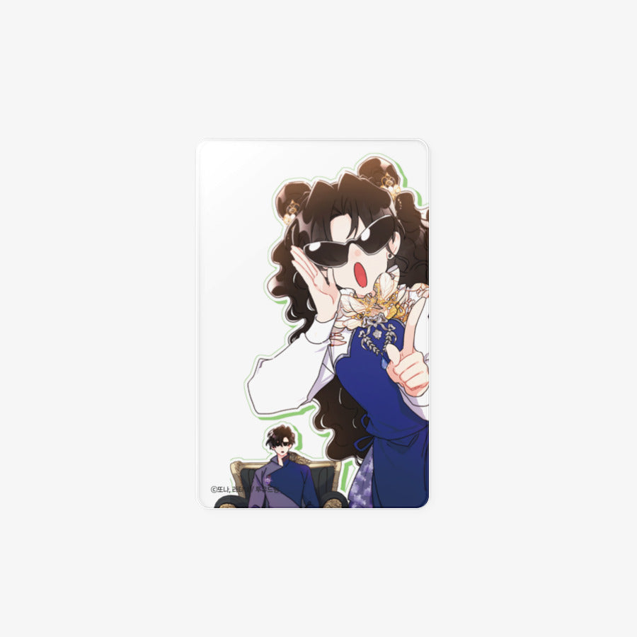 [pre-order] The Male Lead's Little Lion Daughter : Transparent Photocard