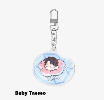 [pre-order] Prison Breakfast : Baby Acrylic keyring