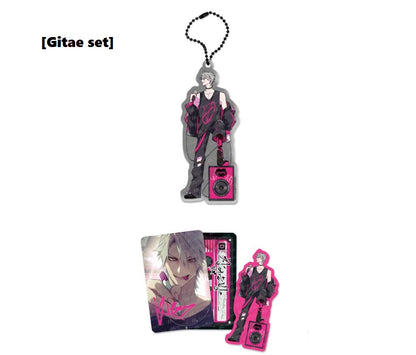 Legroom : Acrylic Keyring Set