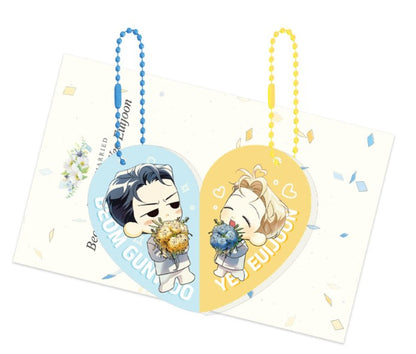[collaboration cafe] The Dangerous Convenience Store : Wedding SD Magnet Couple keyring set