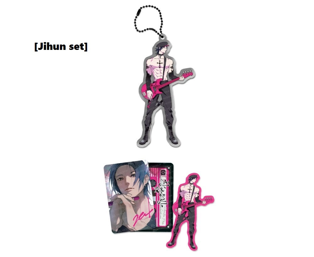 Legroom : Acrylic Keyring Set