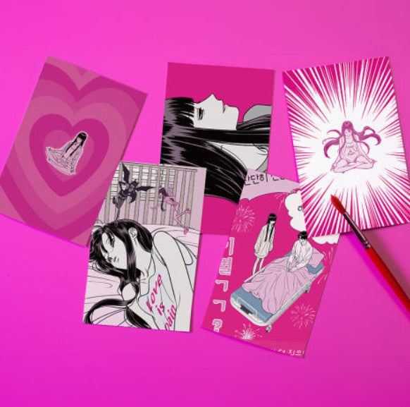 [pre-order] Moonstruck : Ink & Postcard Set