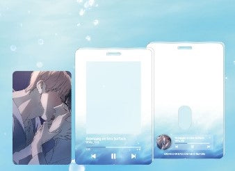 [collaboration cafe] Arpeggio on the Surface of the Sea : Acrylic Photo Card Holder Set