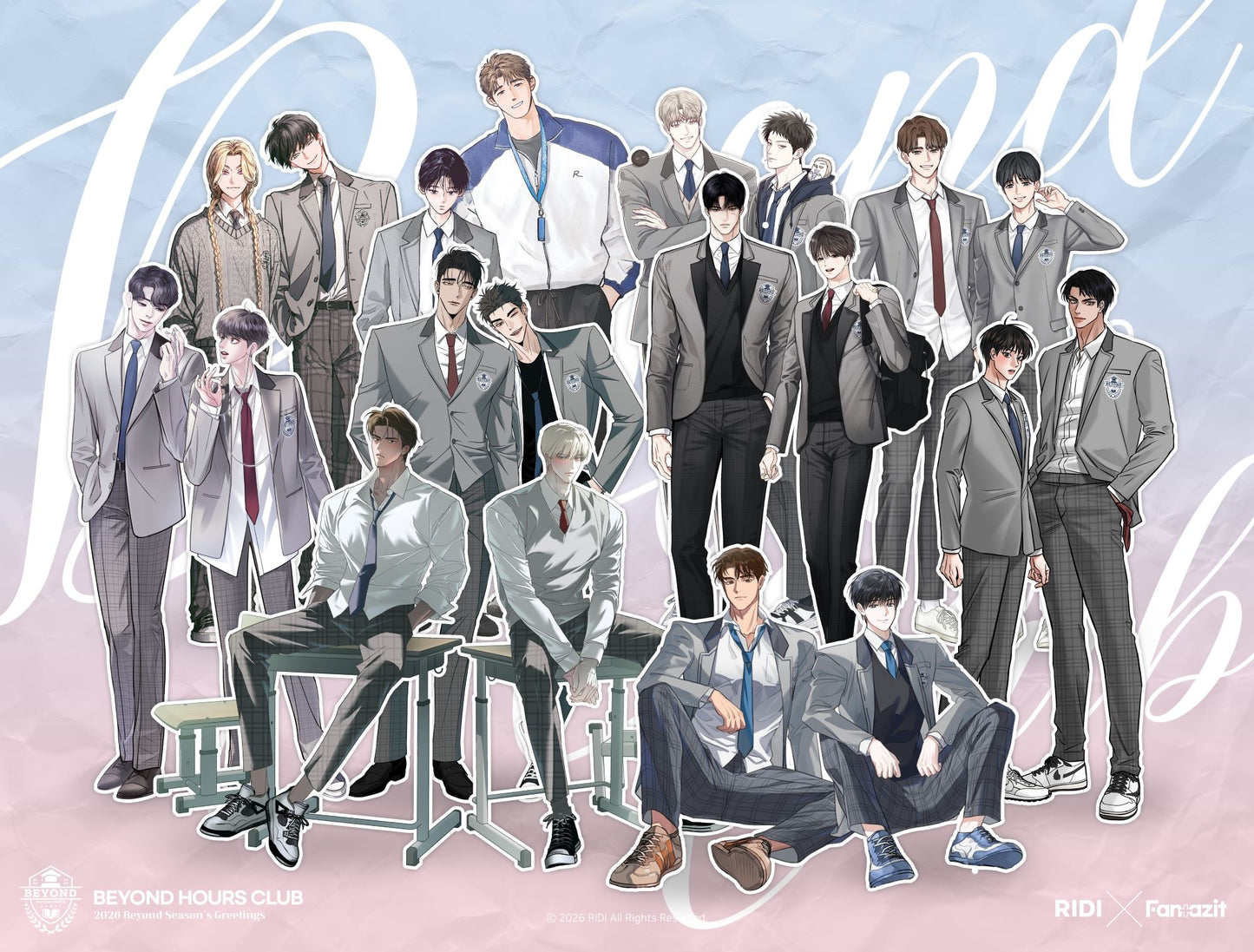 [pre-order][Fantazit Cafe] 2026 RIDI Beyond Season's Greetings : Completed Package