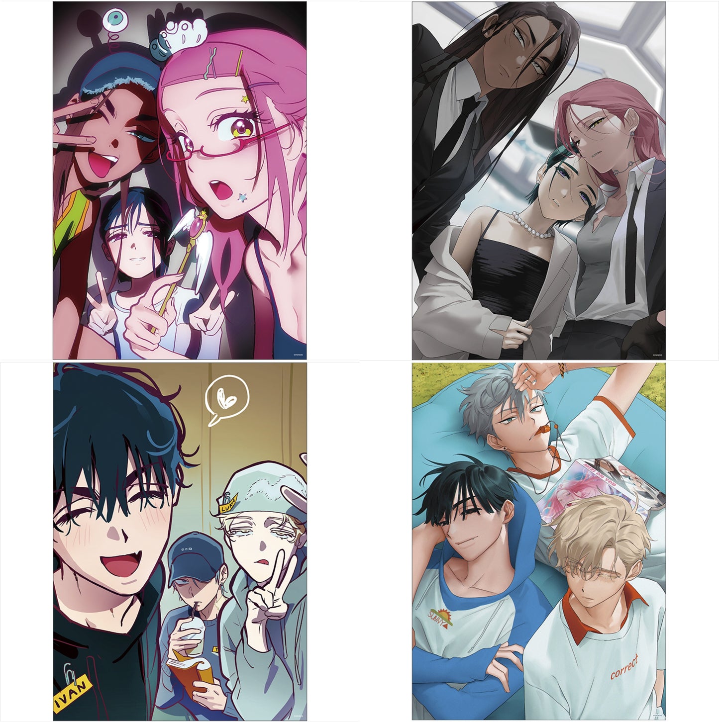 [ALIEN STAGE TOP 6 FAIR] ALIEN STAGE : A3 POSTER All 4 designs