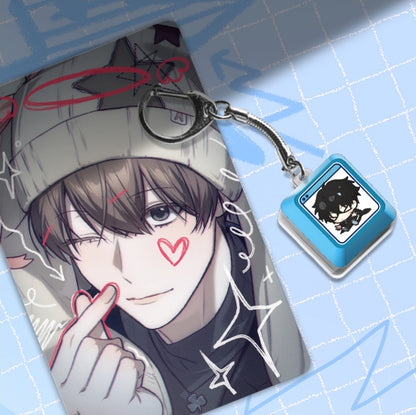 Virtual Strangers : Keycap Keyring Set - Lee Yeo-woon