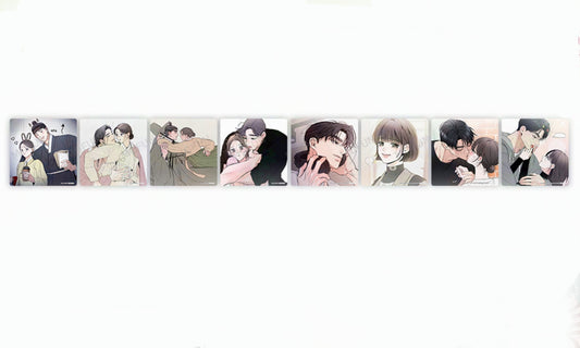 [Mofun Cafe] Author Myoung : [The Goblin and the Shaman], [Trust Me, I'm Lying] 8 coasters set