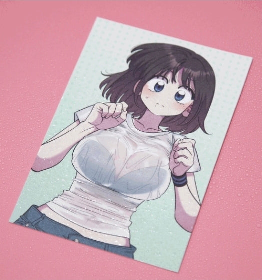 Childhood Friend Complex : Water Sensitive Paper Postcard (+19)