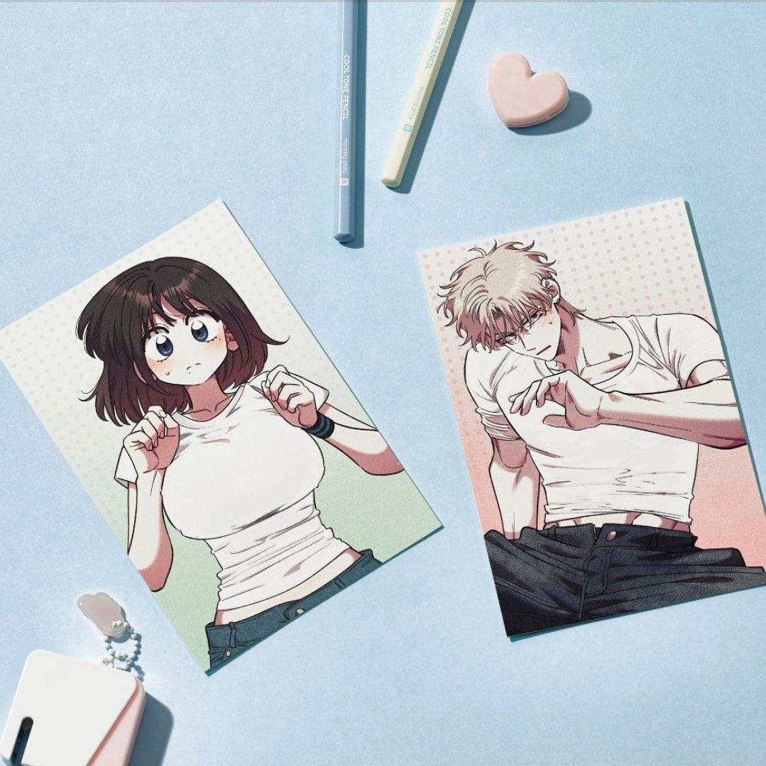 Childhood Friend Complex : Water Sensitive Paper Postcard (+19)