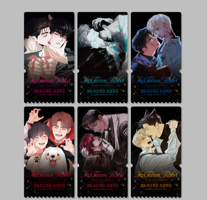 [pre-order][Trick or Treat] 6 Ticket Photo Cards
