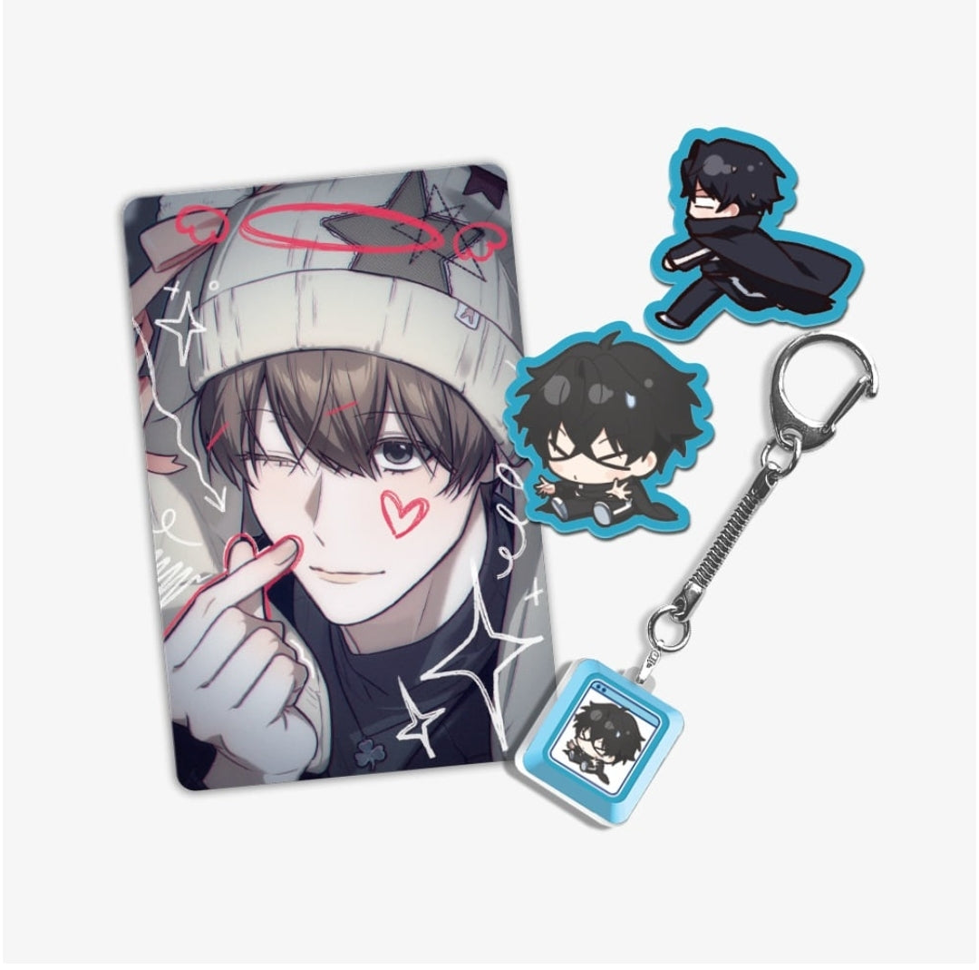 Virtual Strangers : Keycap Keyring Set - Lee Yeo-woon – nemo it store