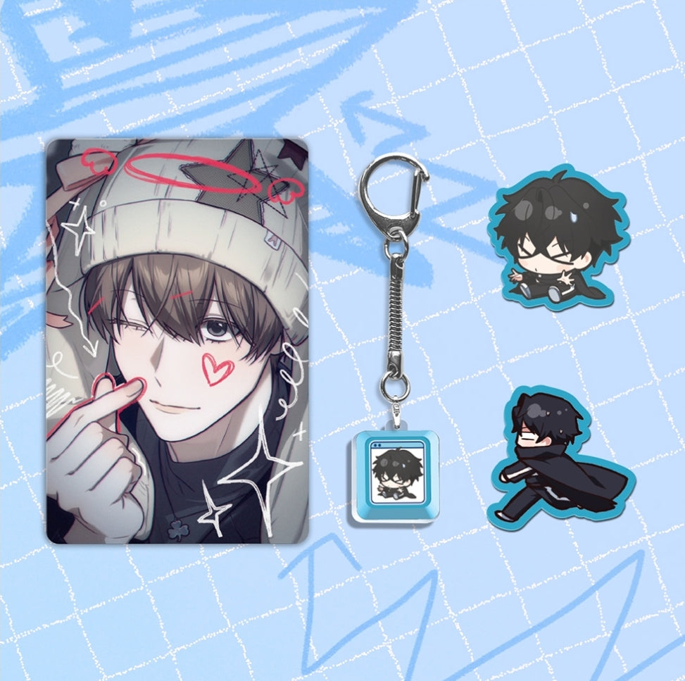 Virtual Strangers : Keycap Keyring Set - Lee Yeo-woon