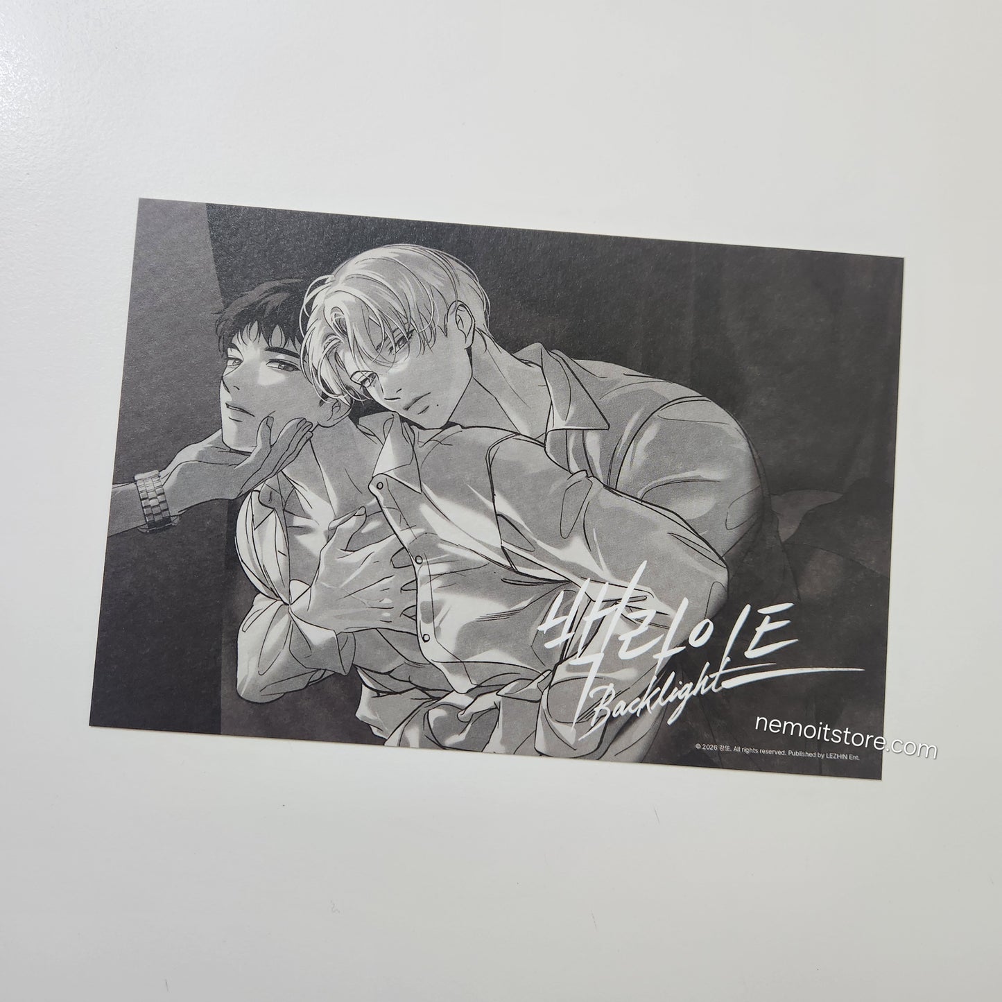 [NEMO MARKET] Backlight : Message Postcard