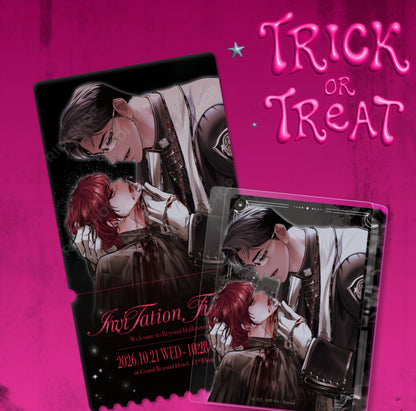[pre-order][Trick or Treat]Crack : Acrylic Block, Ticket Photo Card