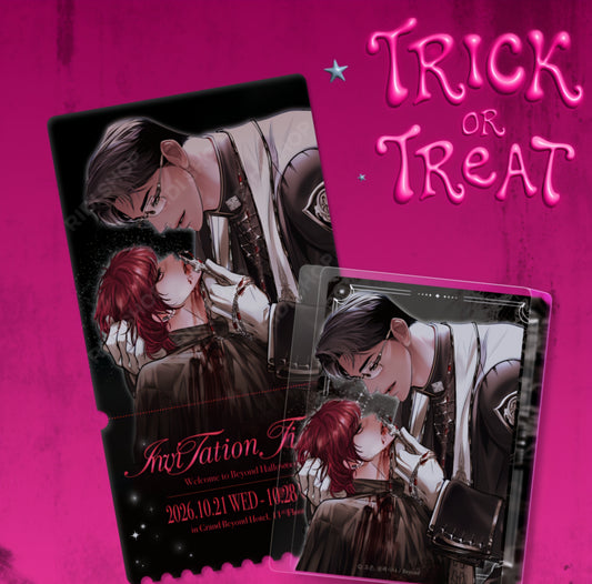 [pre-order][Trick or Treat]Crack : Acrylic Block, Ticket Photo Card