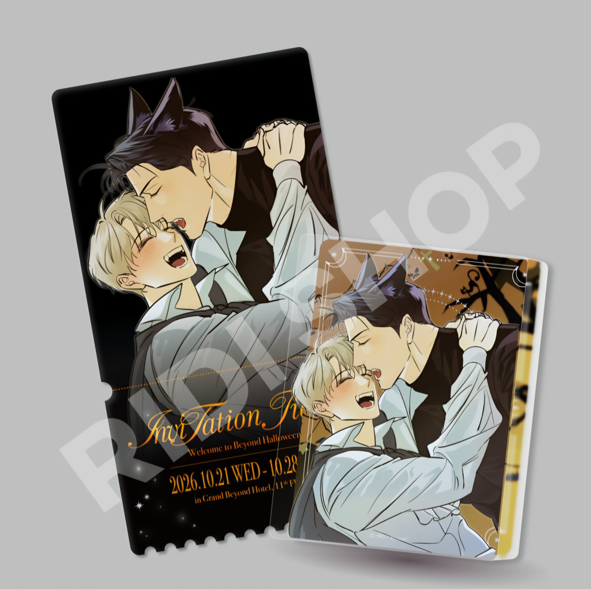 [pre-order][Trick or Treat]Dangerous Convenience Store : Acrylic Block, Ticket Photo Card