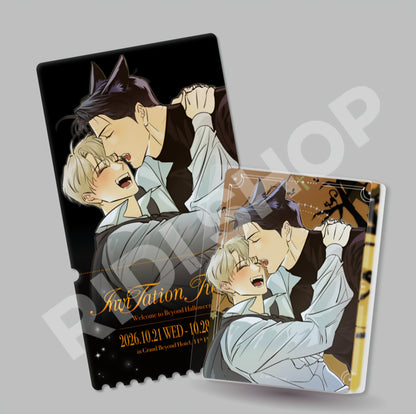 [pre-order][Trick or Treat]Dangerous Convenience Store : Acrylic Block, Ticket Photo Card