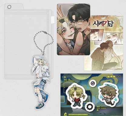 4 Strange Tales : Acrylic Keyring Pouch Pack