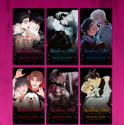 [pre-order][Trick or Treat] 6 Ticket Photo Cards
