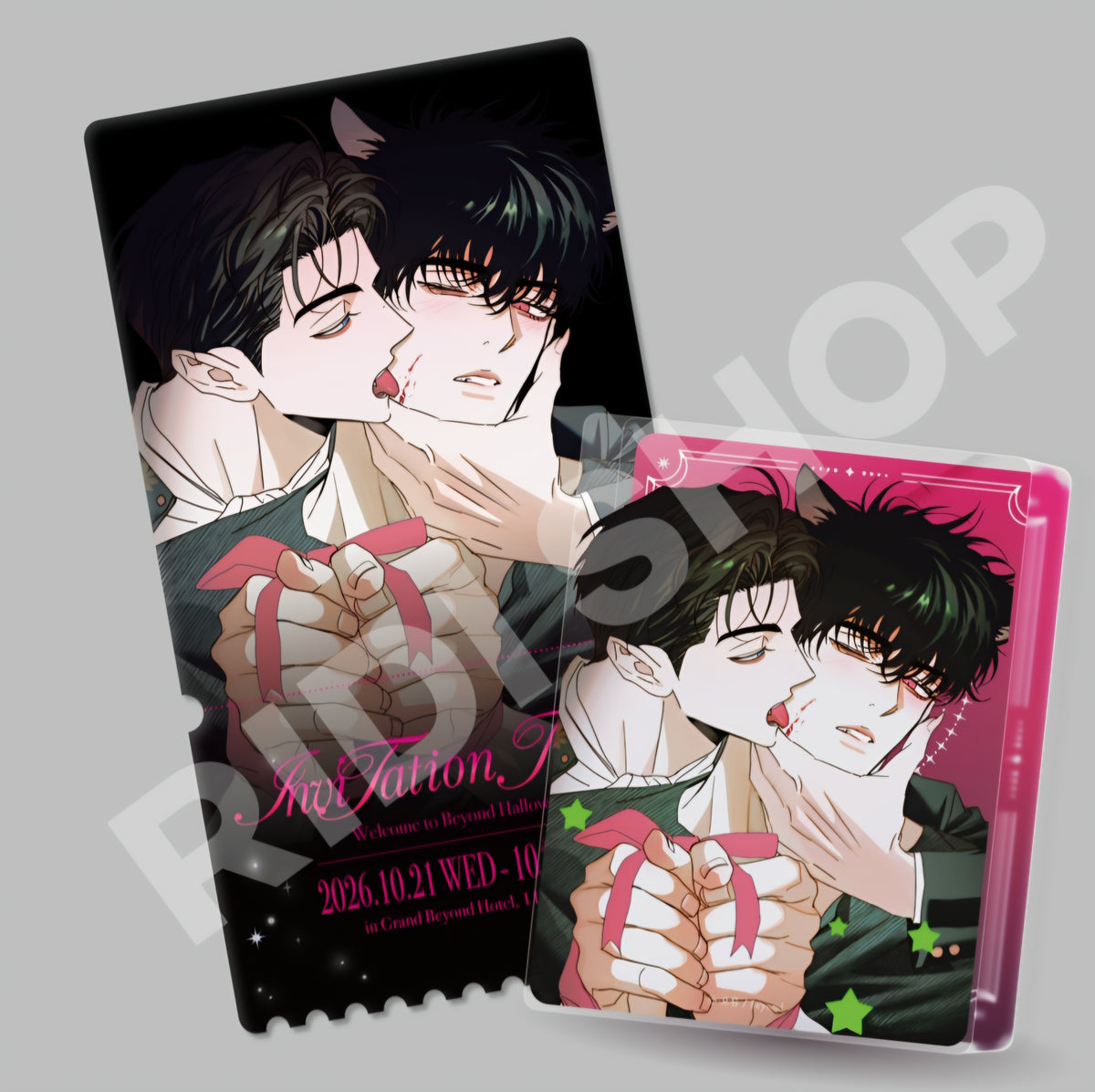 [pre-order][Trick or Treat]The Secretive XX : Acrylic Block, Ticket Photo Card