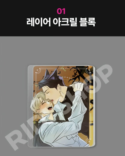 [pre-order][Trick or Treat]Dangerous Convenience Store : Acrylic Block, Ticket Photo Card