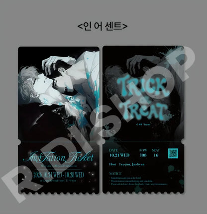[pre-order][Trick or Treat] 6 Ticket Photo Cards