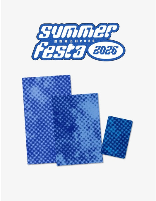 [SUMMER FESTA 2026] WATER SENSITIVE PAPER SET SUMMER VER.