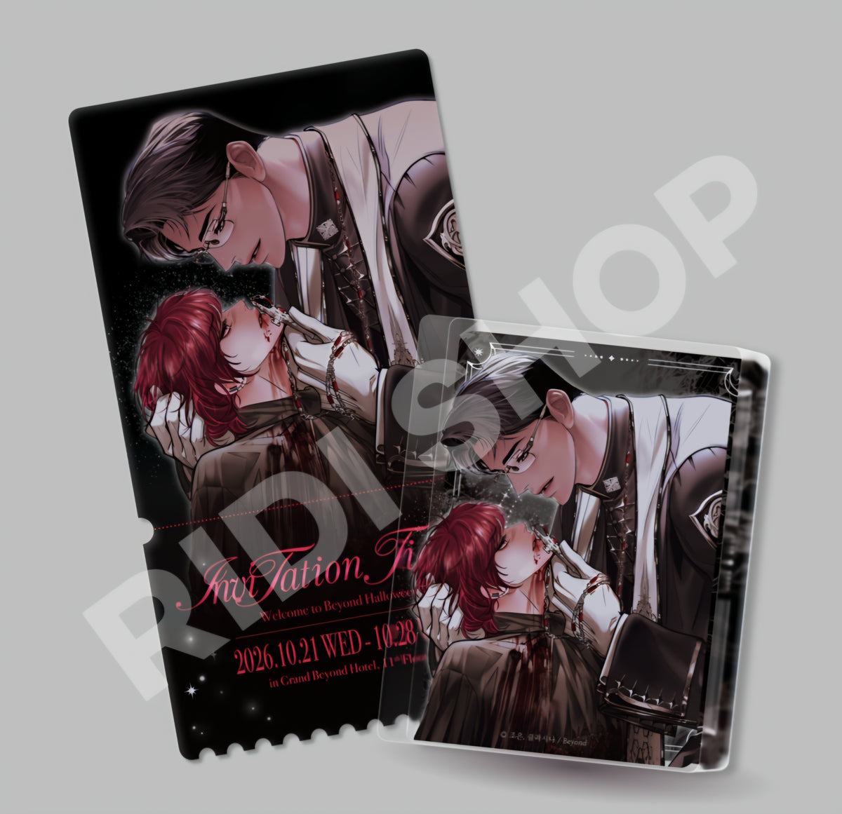 [pre-order][Trick or Treat]Crack : Acrylic Block, Ticket Photo Card