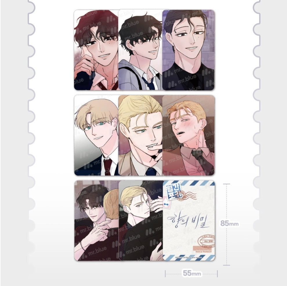 The Secret of Scent : Mr.Blue Monthly Photo Card