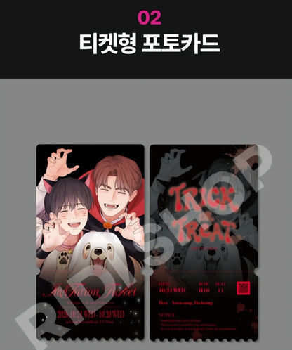 [pre-order][Trick or Treat]Reunion : Acrylic Block, Ticket Photo Card