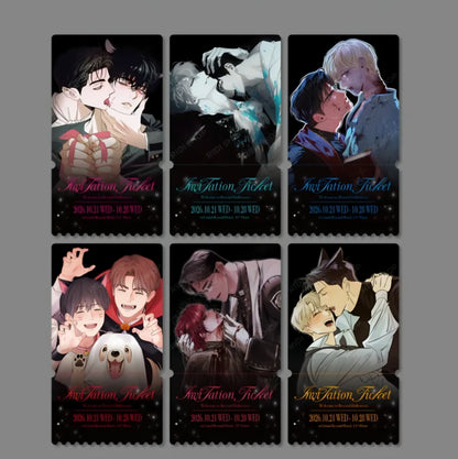 [pre-order][Trick or Treat] 6 Ticket Photo Cards