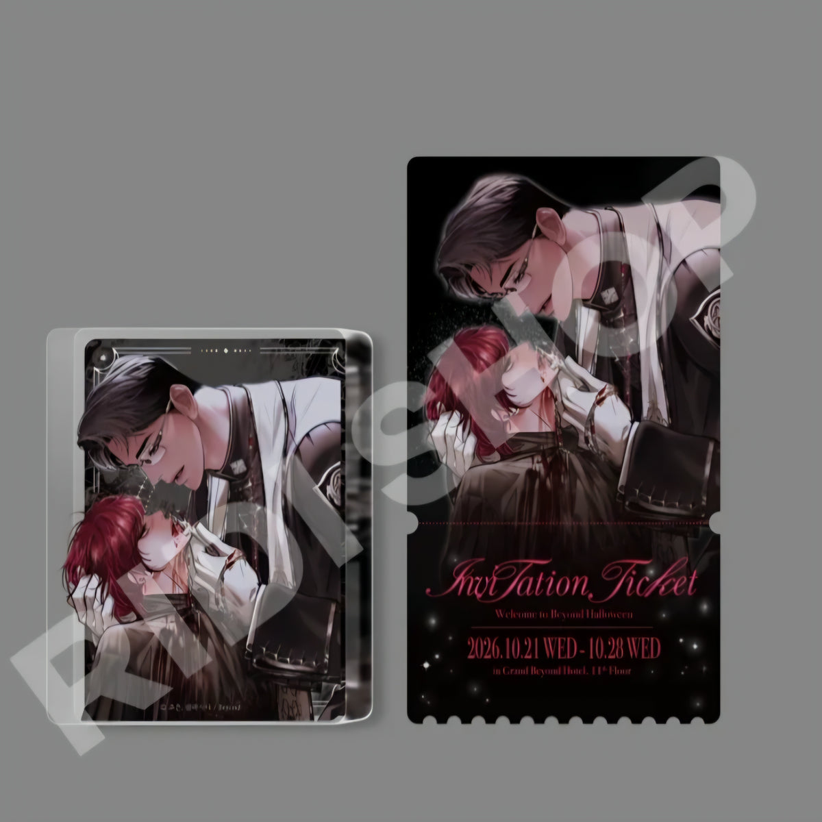 [pre-order][Trick or Treat]Crack : Acrylic Block, Ticket Photo Card
