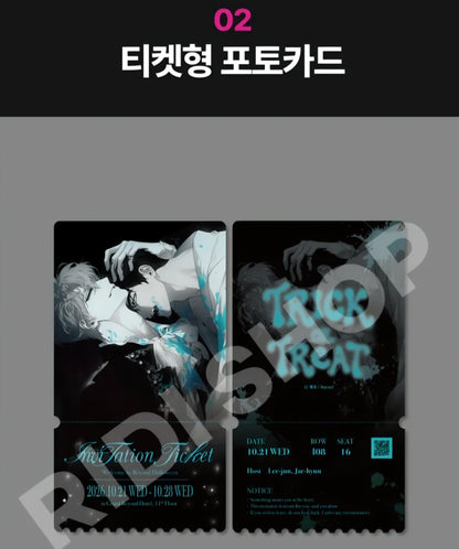 [pre-order][Trick or Treat]In a Scent : Acrylic Block, Ticket Photo Card