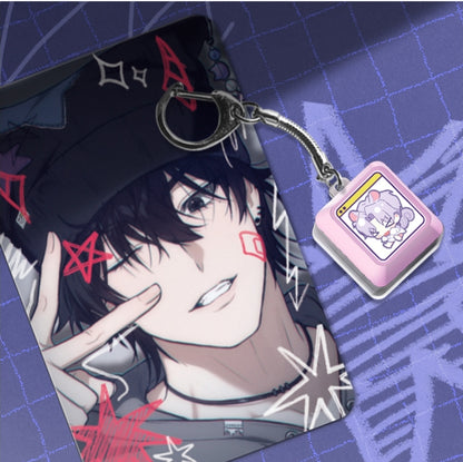Virtual Strangers : Keycap Keyring Set - Yoon Ji-gu
