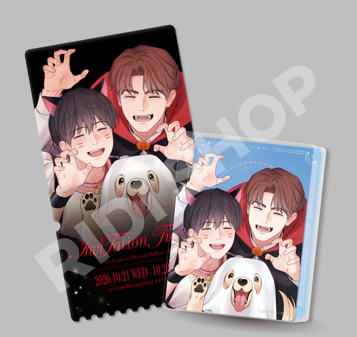 [pre-order][Trick or Treat]Reunion : Acrylic Block, Ticket Photo Card