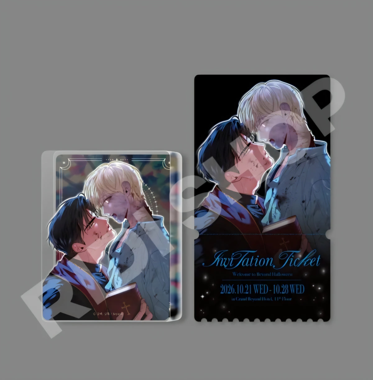 [pre-order][Trick or Treat]How to Survive as a Player : Acrylic Block, Ticket Photo Card