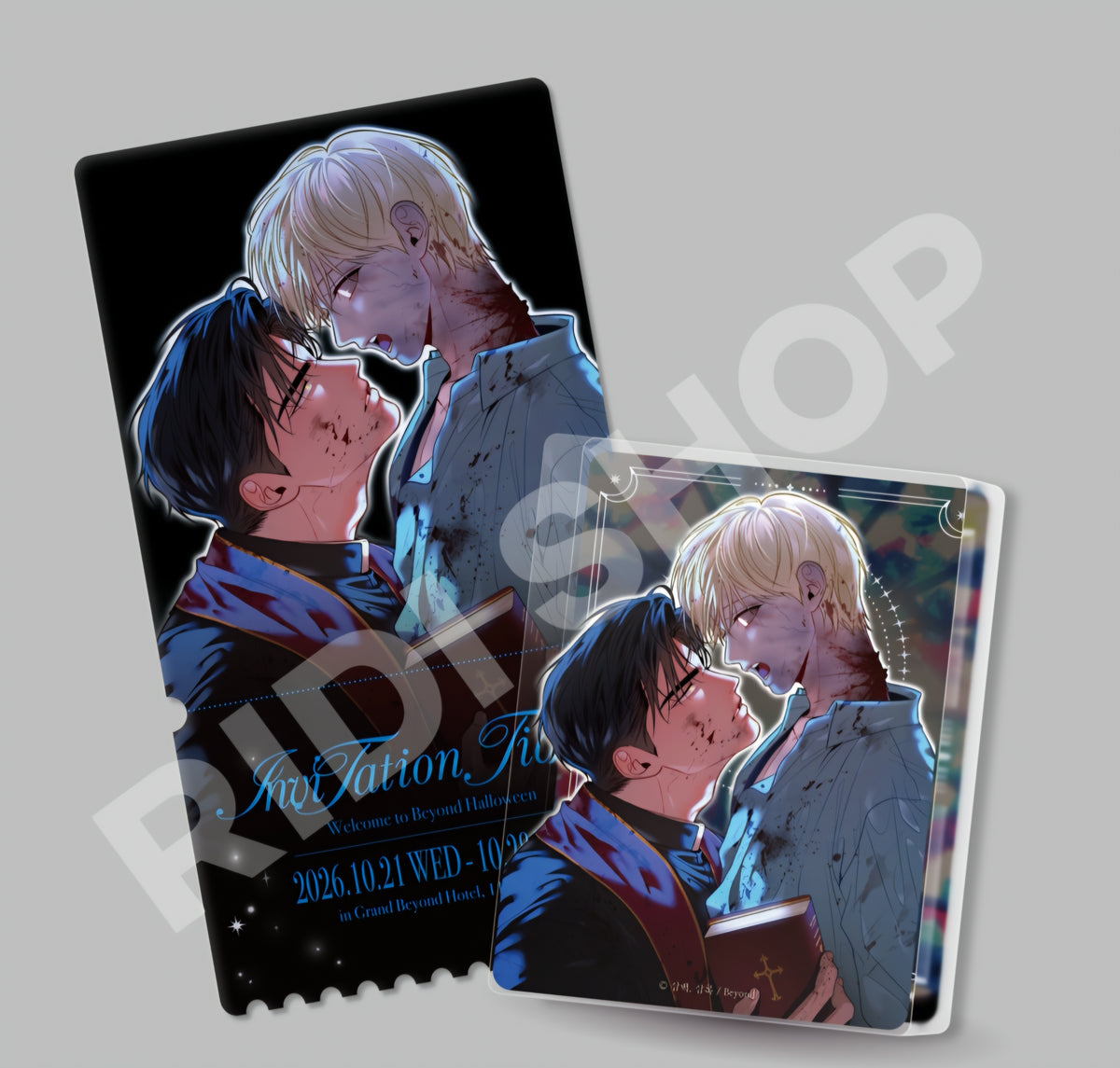 [pre-order][Trick or Treat]How to Survive as a Player : Acrylic Block, Ticket Photo Card